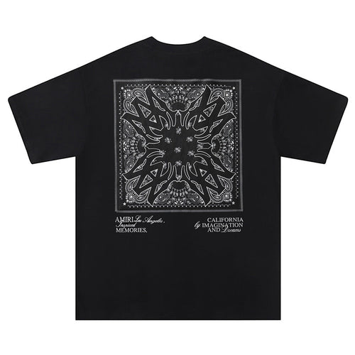 Amiri Printed Cotton Crewneck T-Shirt