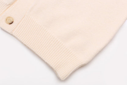 AMIRI Cotton V-Neck Bones Cardigan