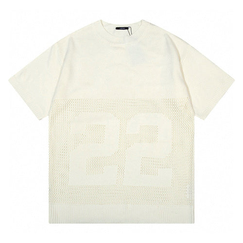 AMIRI Logo-Embossed Fine Knit Jumper