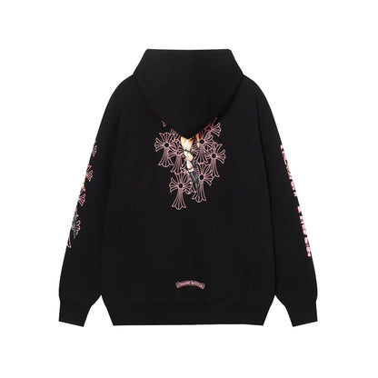 Chrome Hearts New Zip Up Hoodie 8660